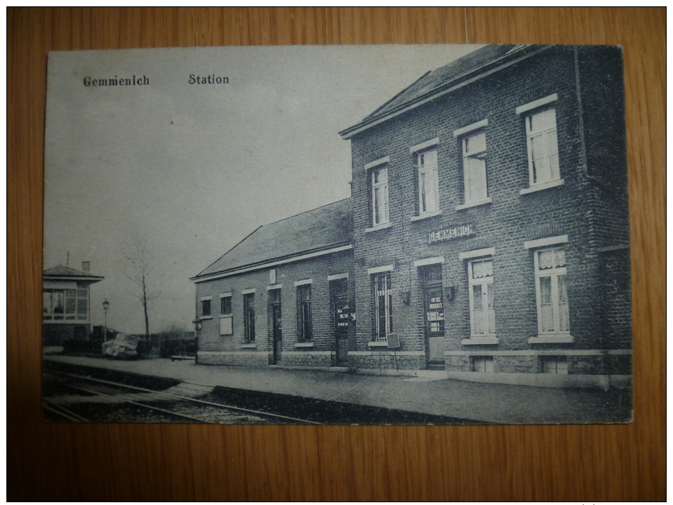 GEMMENICH STATION   Editeur Joseph Poensgen, Welkenraedt - 85 - 19 - Welkenraedt