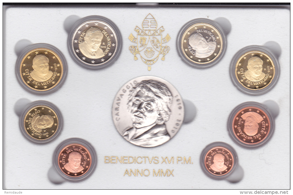 VATICAN - COFFRET BE 2010 (BENOIT XVI) - - Vatican