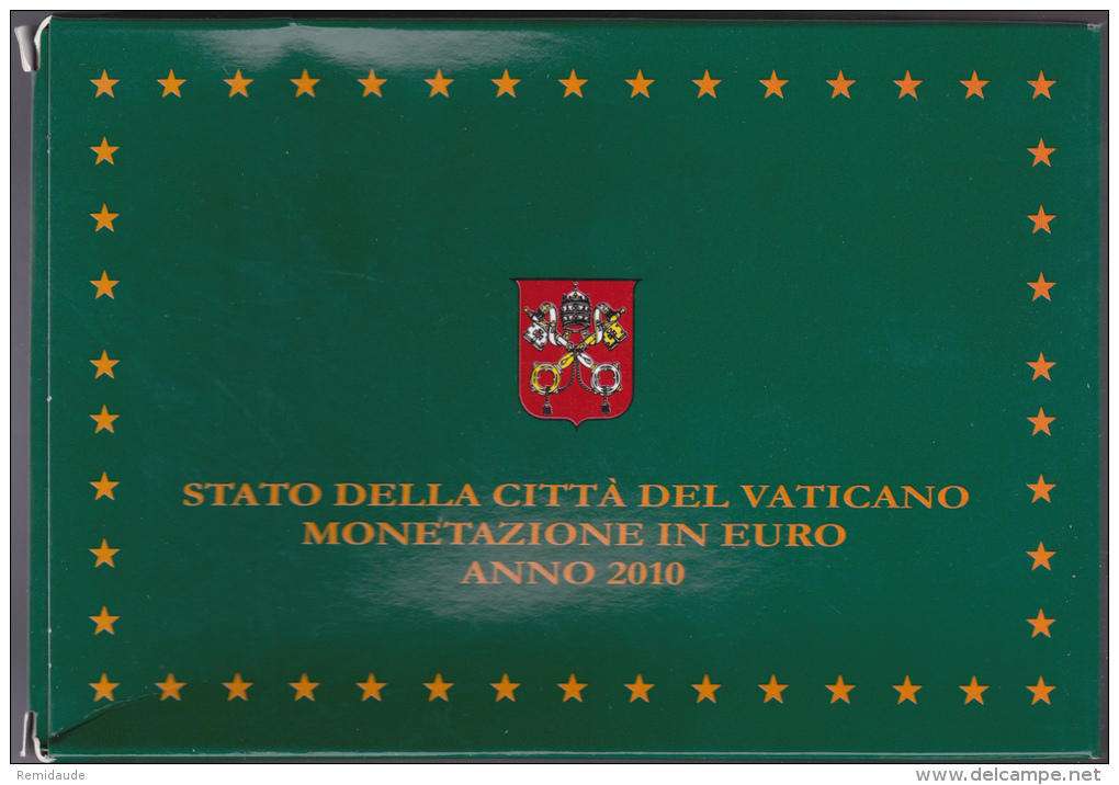 VATICAN - COFFRET BE 2010 (BENOIT XVI) - - Vatican