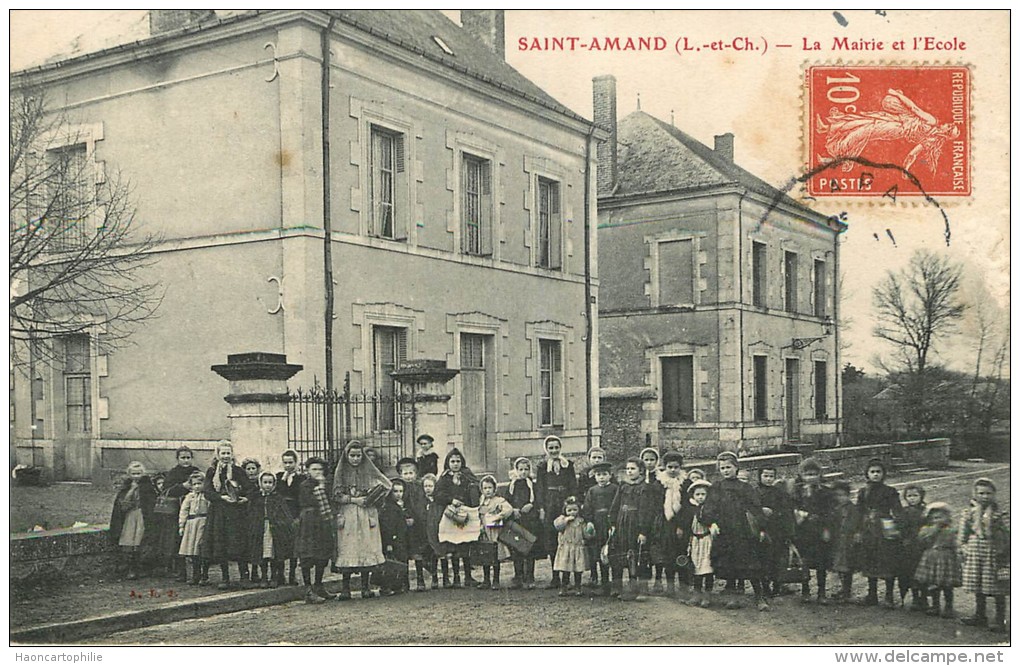 Saint Amand Longpré? Mairie Et Ecole - Saint Amand Longpre