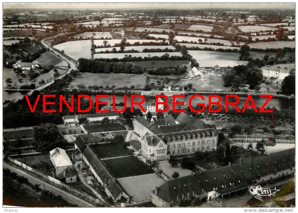 ENTRAMMES    ABBAYE   VUE AERIENNE - Entrammes