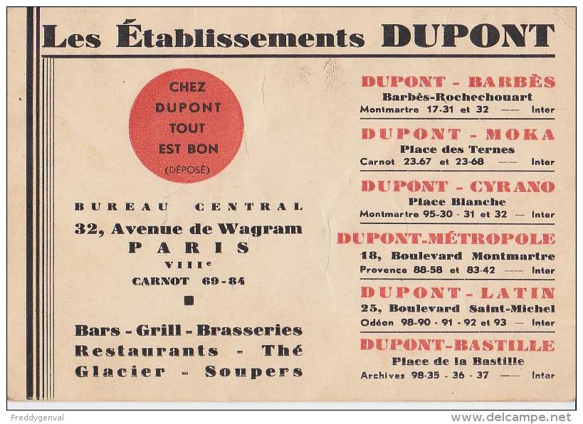 Restaurant: Les établissements Dupont - Restaurants