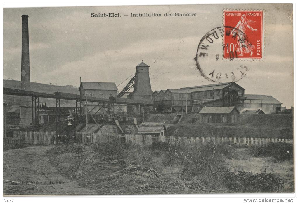 Carte Postale Ancienne De SAINT ELOI - Saint Eloy Les Mines