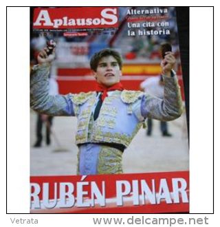 Aplausos, Semanario Taurino (Hebdomadaire Des Corridas, Valencia, Espagne) N° 1615 : Ruben Pinar - [3] 1991-Hoy