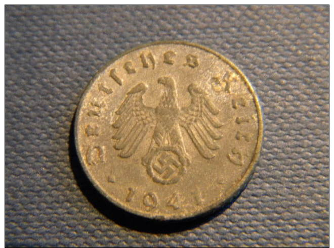 ALLEMAGNE - 5 REICHSPFENNIG 1941 A. - 5 Reichspfennig