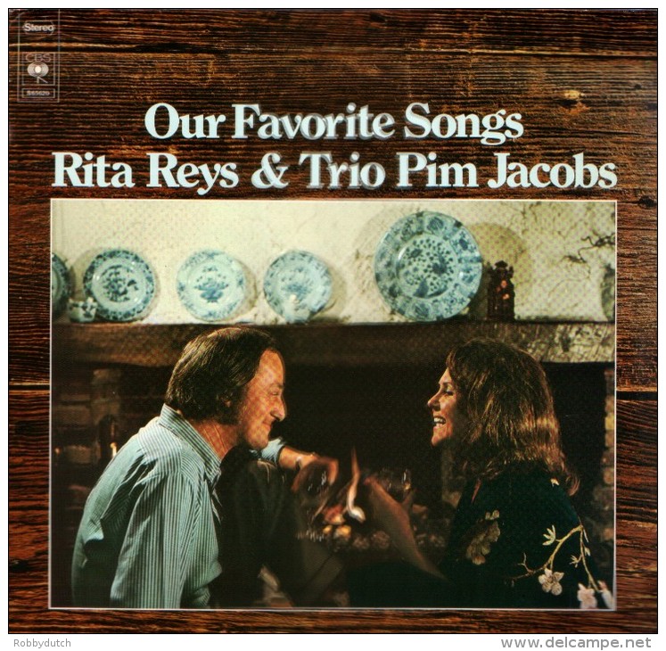 * LP *  RITA REYS &amp; TRIO PIM JACOBS - OUR FAVORITE SONGS (Holland 1973 EX-!!!) - Jazz