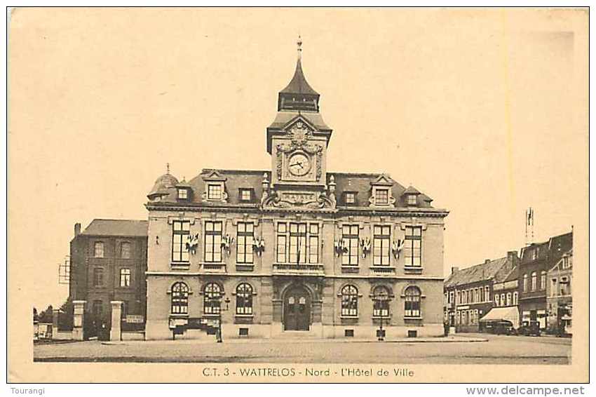 Sept13 1085 : Wattrelos  -  Hôtel De Ville - Wattrelos