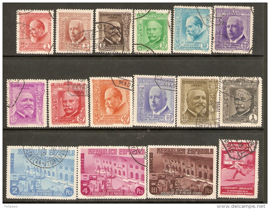 ASOCIACION DE LA PRENSA EDIFIL 695/0 USADOS - Used Stamps