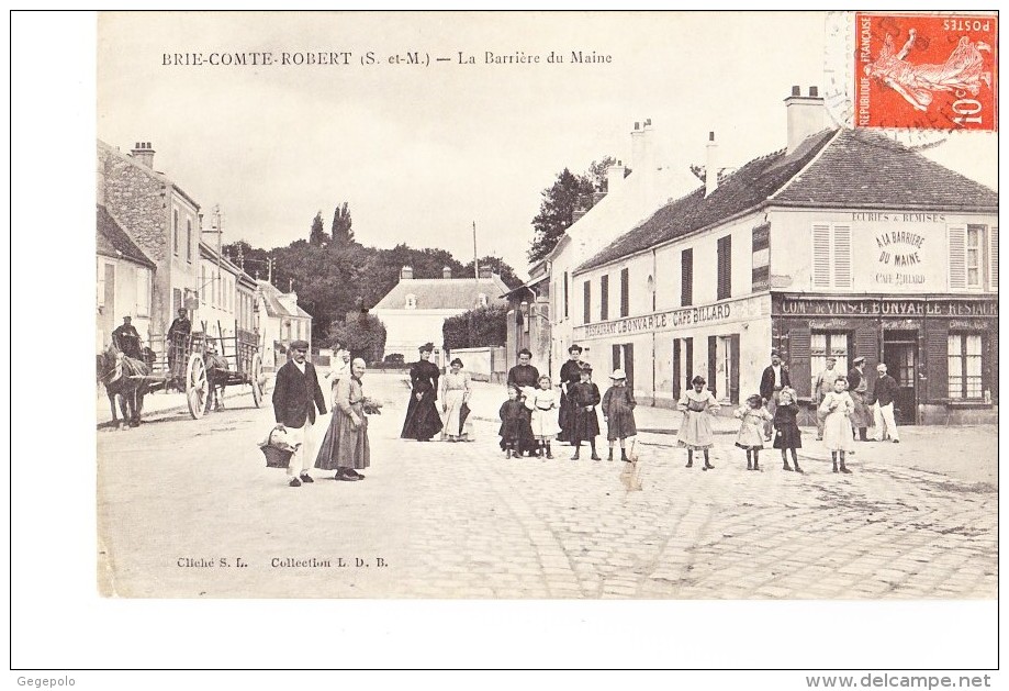 BRIE -COMTE-ROBERT - La Barrière Du Maine - Brie Comte Robert