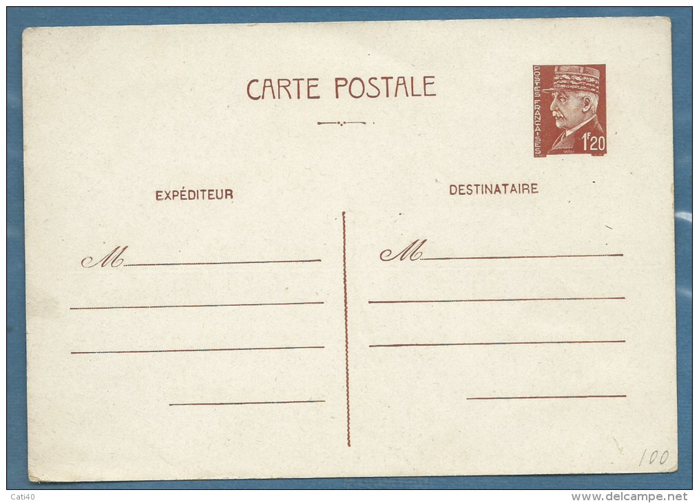 FRANCIA  CARTE POSTALE  1,20  - NUOVO - Storia Postale