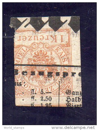 AUTRICHE 1890 JOURNAUX O - Dagbladen