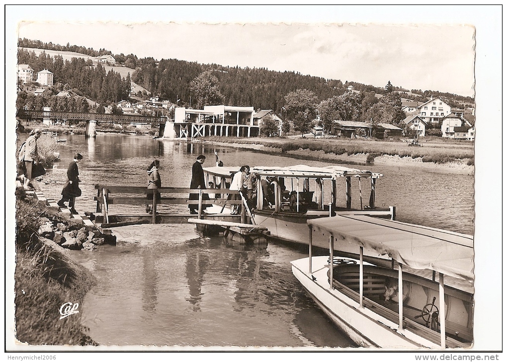 Doubs - 25 - Villers Le Lac - L´embarcadère Animée - Autres & Non Classés