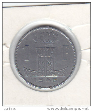 1 FRANC Zinc Léopold III 1946 FL/FR - 1 Franc