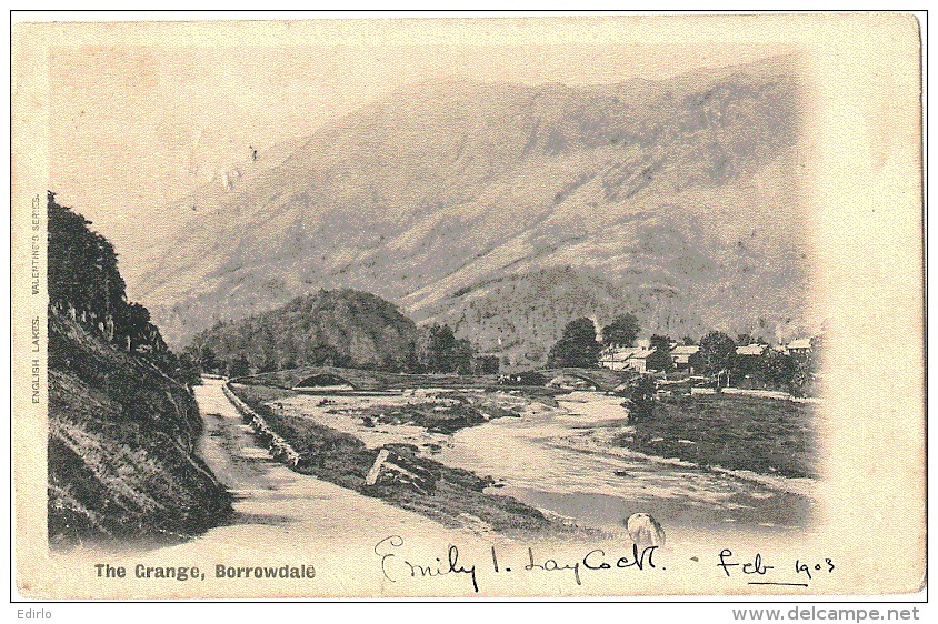 The Crange BORROWDALE Stamped 1903 - (pli Marqué ) - Borrowdale