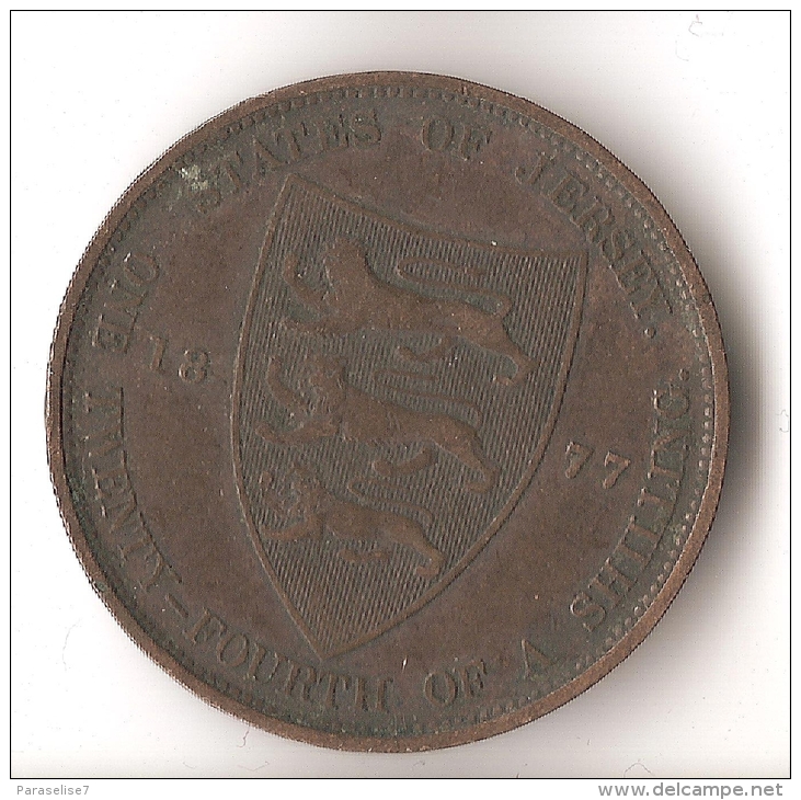 JERSEY  1/24  SHILLING 1897 - Jersey