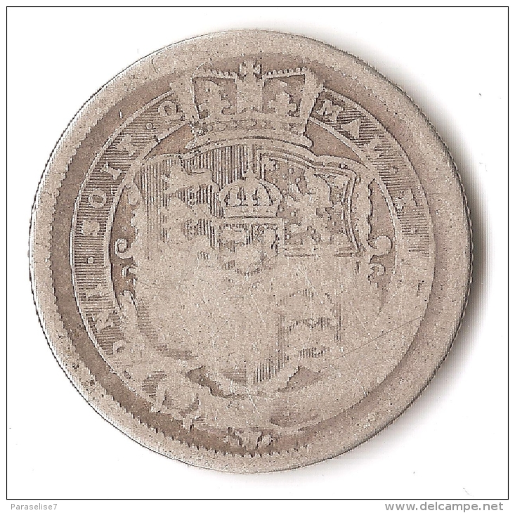 GRANDE - BRETAGNE 1 SHILLING  1816  ARGENT - H. 1 Shilling