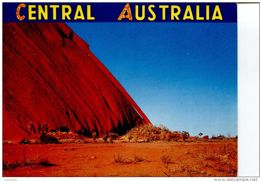 (folder 30) Postcard Booklet - Livret De Carte - NT - Central Australia - The Red Centre