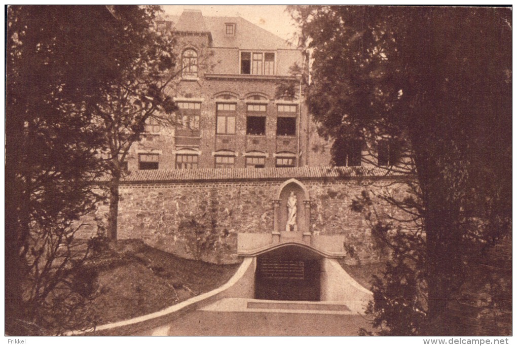 Bastogne Ecole Normale Notre-Dame Entrée De L'Ecole Normale Parc 1927 - Bastogne