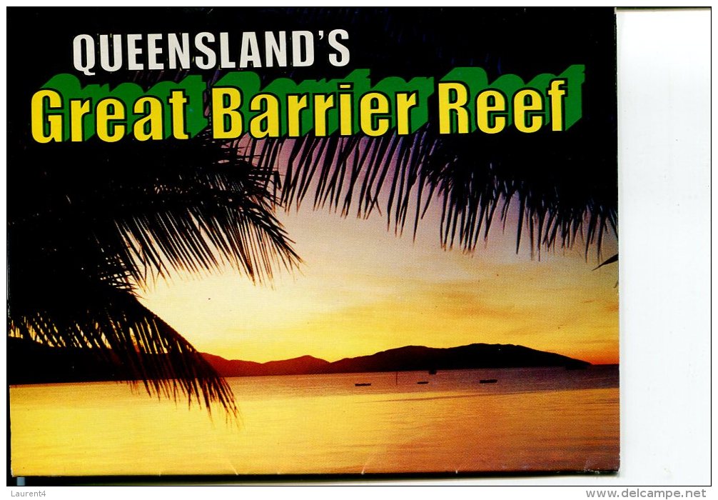 (folder 30) Postcard Booklet - Livret De Carte - QLD - Great Barrier Reef - Great Barrier Reef