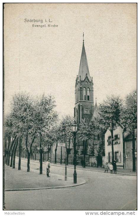 57 SARREBOURG  /  Evangel.Kirche   / - Sarrebourg