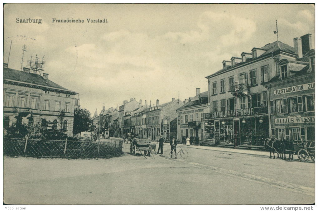 57 SARREBOURG  /  Franzosische Vorstadt    / - Sarrebourg