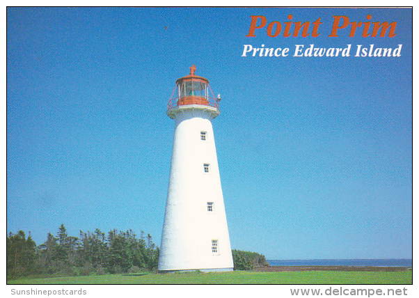 Canada Point Prim Lighthouse Prince Edward Island - Sonstige & Ohne Zuordnung