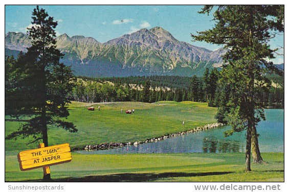 Canada 16th Hole Jasper Park Lodge Golf Course Alberta - Jasper