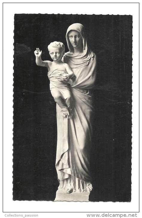 Cp, Sculpture, Lyon (69) - La Vierge De La Basilique N.D. De Fourvière - Sculpturen