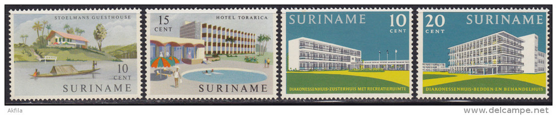 2179. Suriname, 1962, Opening Of Torarica Hotels, MH (*) ( Toned A Little) - Surinam