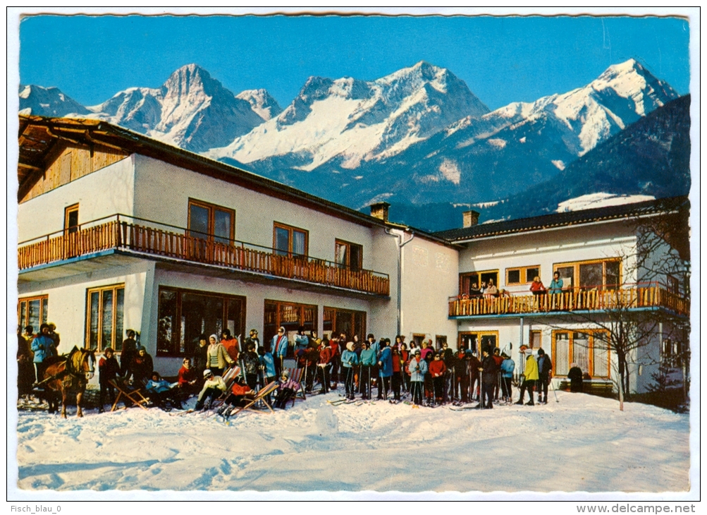3) AK 4580 Windischgarsten Gasthof-Pension Sperl Sperlhof Winter Schnee Ski Schi Oberösterreich - Windischgarsten