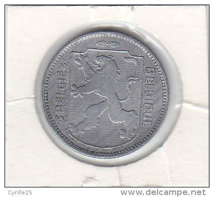 1 FRANC Zinc Léopold III 1942 FL/FR - 1 Franc