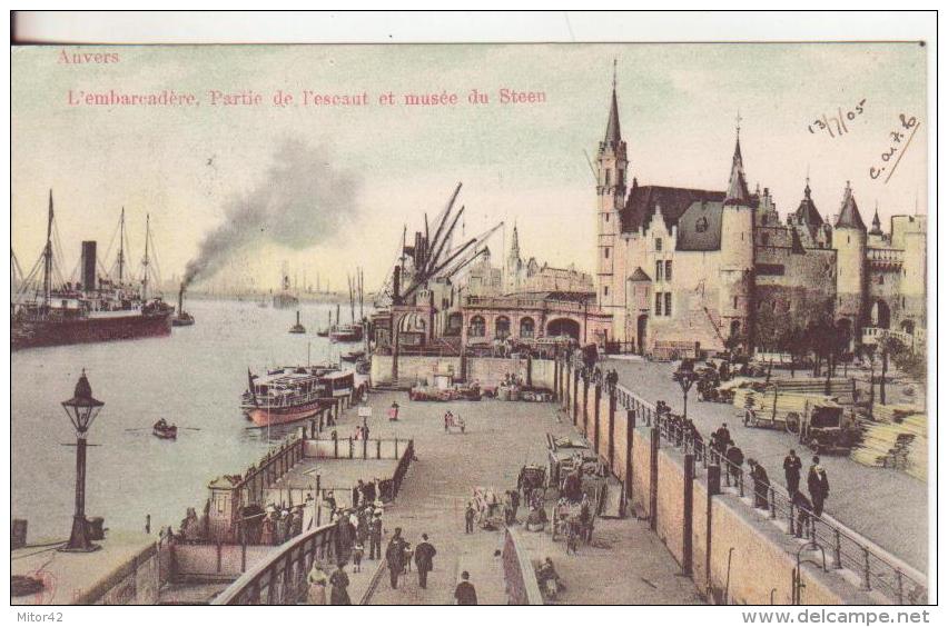 39-Anvers-Belgio-Belge- Belgique-Navi-Porti-Bateaux-Ports-Ships-v.1905 X Inghilterra-Angleterre-England- - Altri & Non Classificati