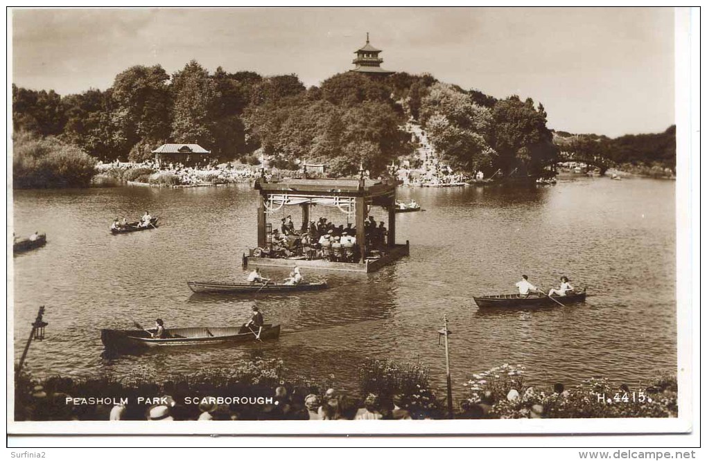 YORKS - SCARBOROUGH - PEASHOLM PARK - ANIMATED RP Y1915 - Scarborough