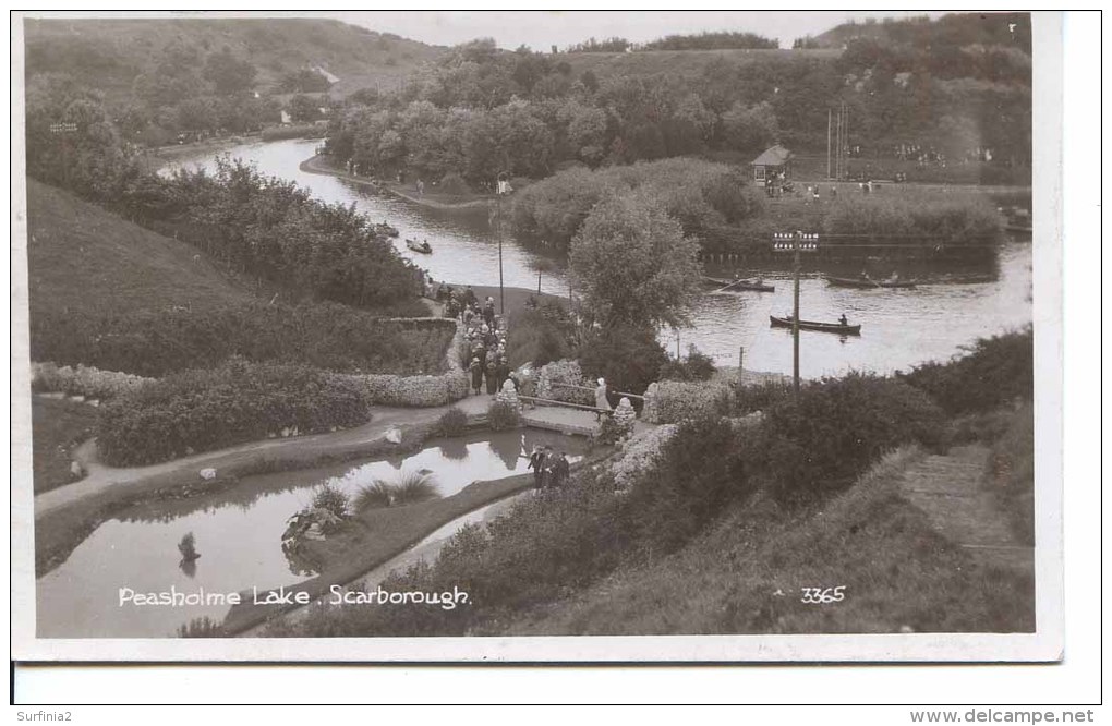 YORKS - SCARBOROUGH - PEASHOLME LAKE RP Y1920 - Scarborough