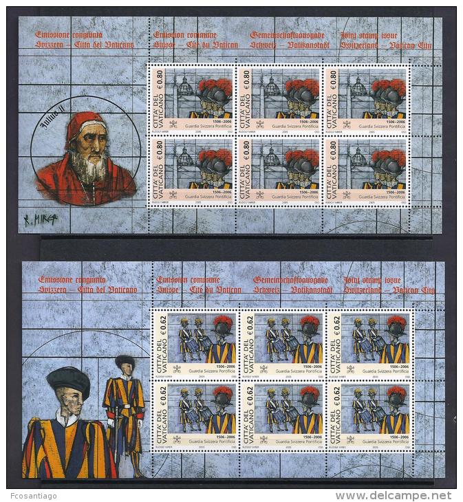 VATICANO 2005 - Yvert #1391/92 Minipliegos - MNH ** - Blocs & Hojas