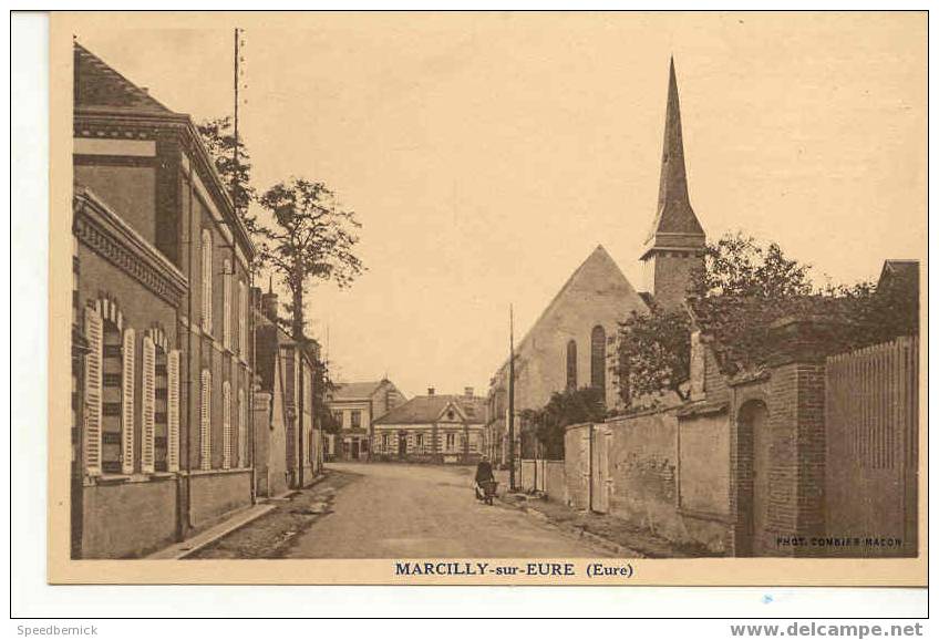 AR11 Marcilly Sur Eure . Ed : Paul Plé Angerville, Photo CIM . - Autres & Non Classés