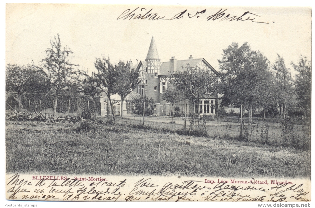 Belgien, Ellezelles, Saint-Mortier, 1908 - Ellezelles