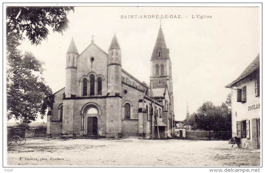 SAINT ANDRE LE GAZ - L' Eglise  (61611) - Saint-André-le-Gaz