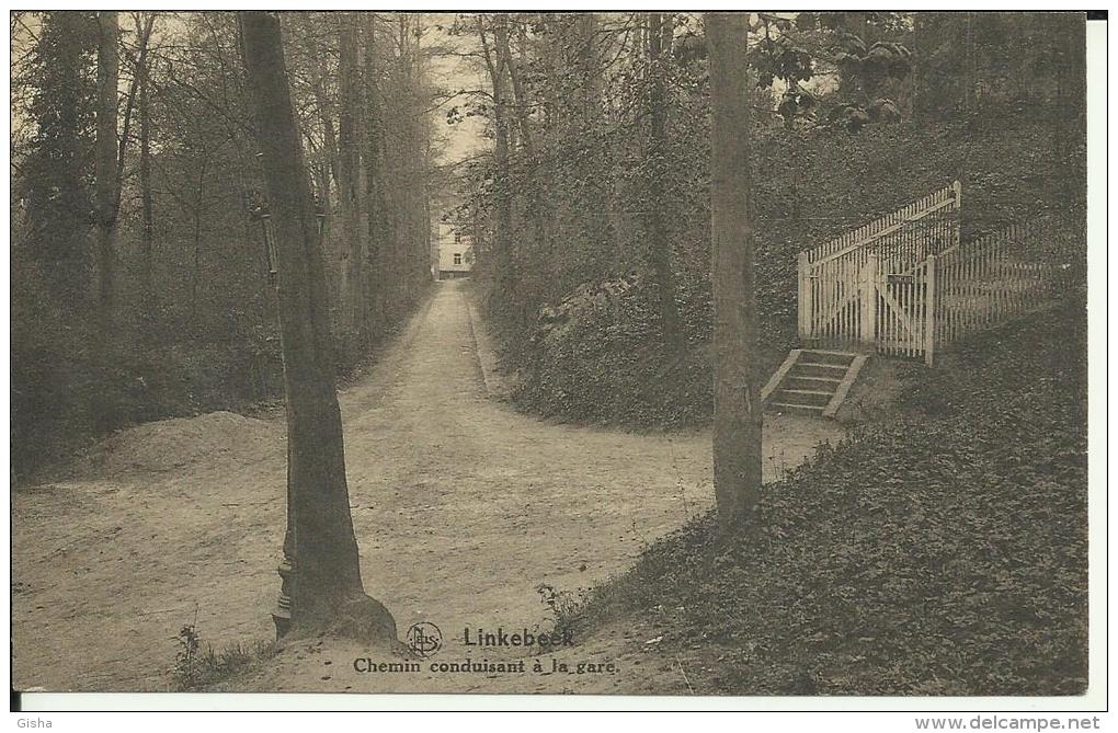 LINKEBEEK CHEMIN CONDUISANT A LA GARE / NELS SERIE 34 N°3 - Linkebeek