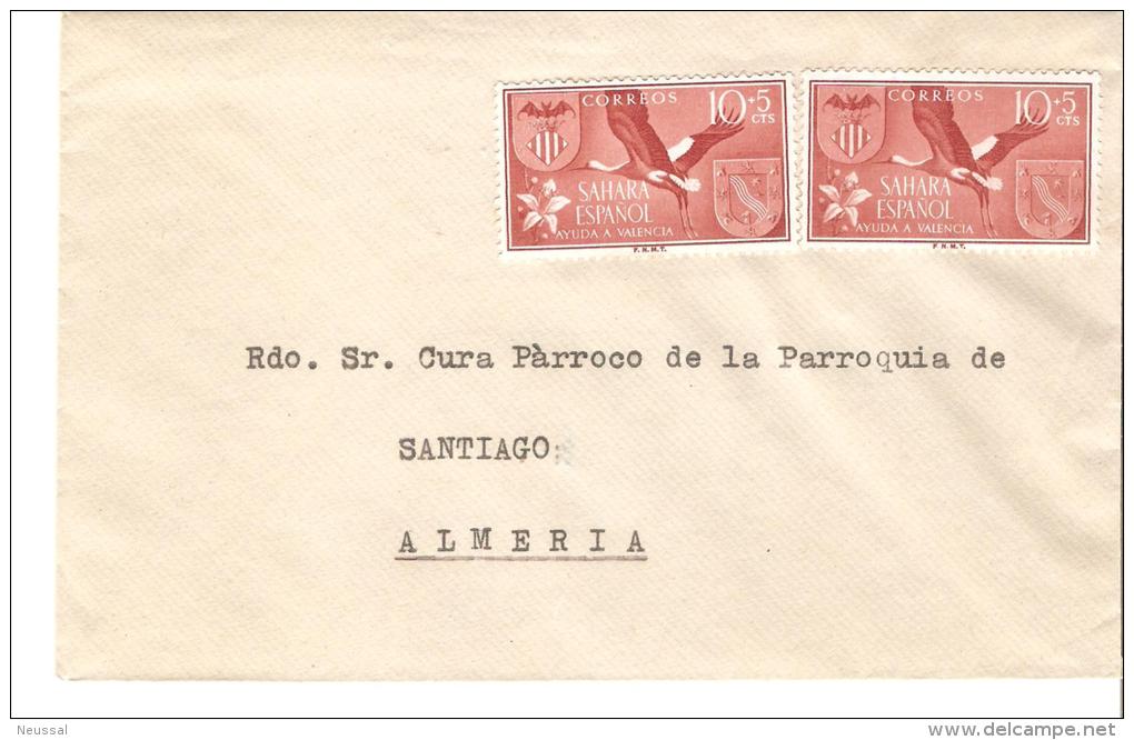 Carta  De 1958 Sahara - Sahara Español