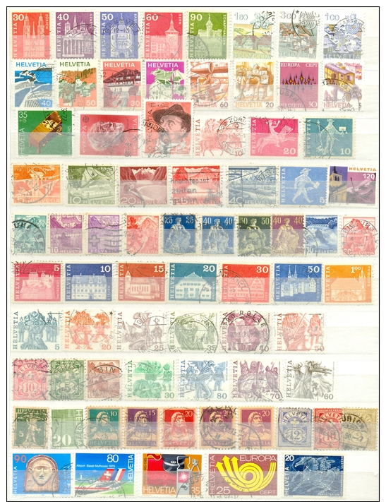 Suisse - Zwitzerland - Zwitserland - 74  Zegels-timbres - Other & Unclassified