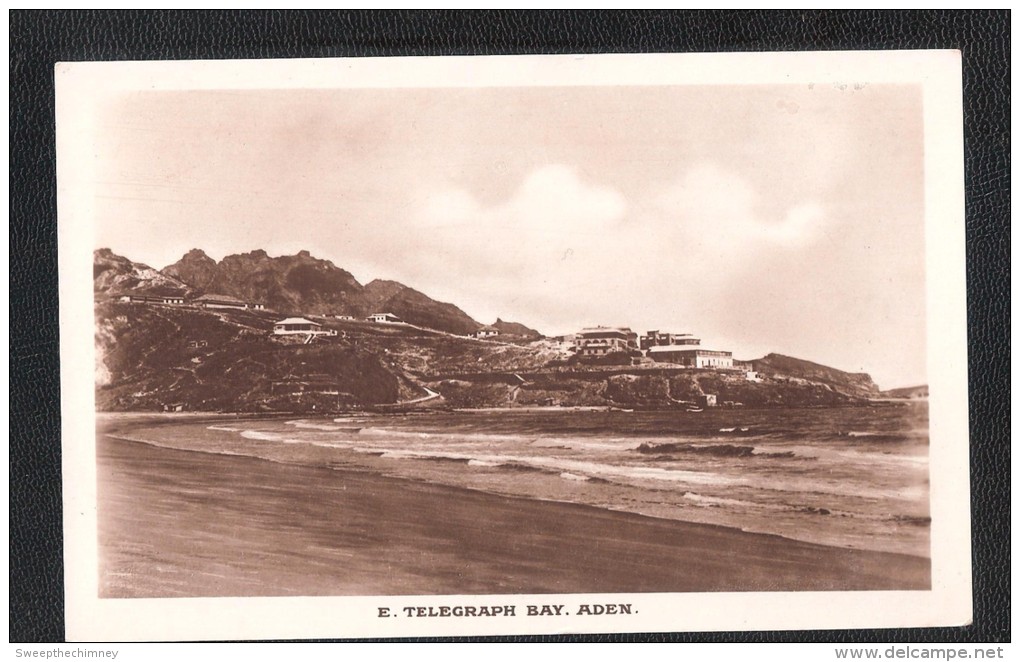 RP ADEN YEMEN E TELEGRAPH BAY UNUSED PALLONJEE DINSHAW & CO ADEN - Yémen