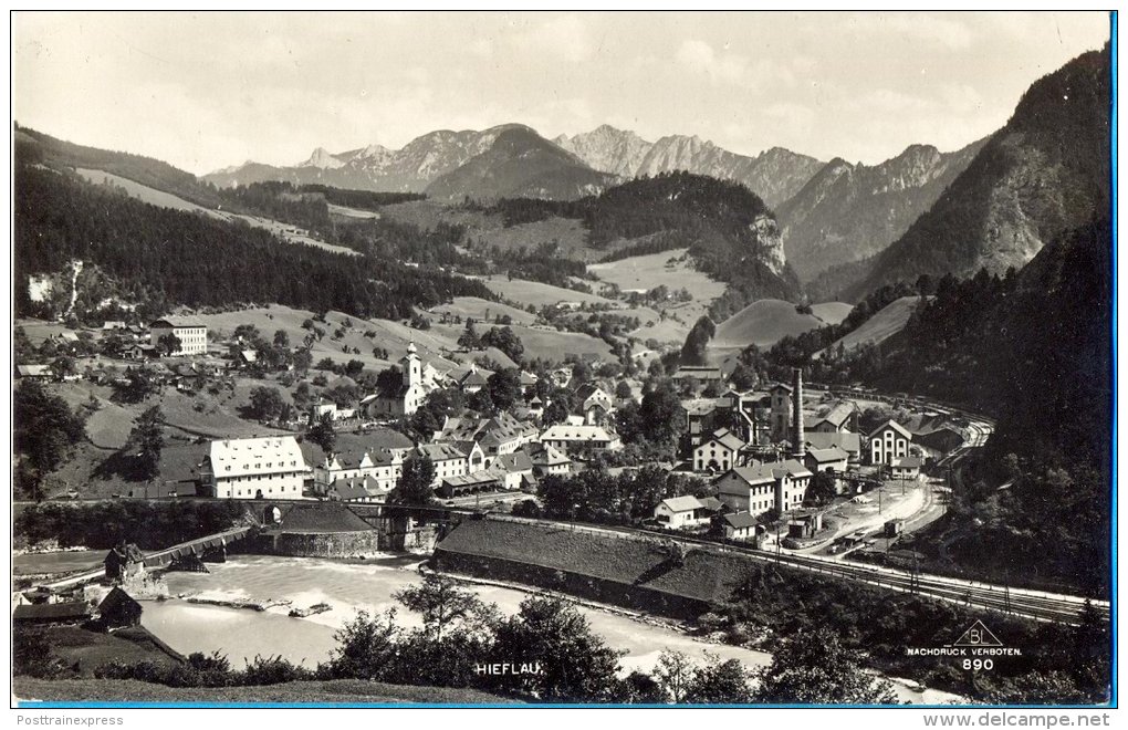 Austria. Hieflau And Railway. - Hieflau