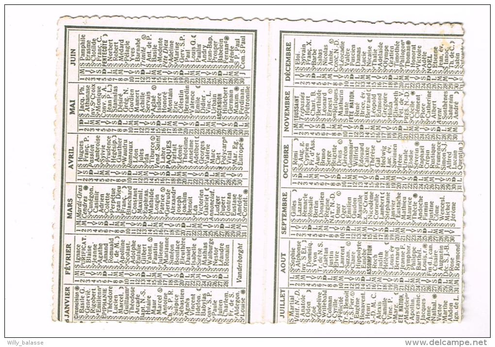 Calendrier Au Verso, Photo Marchand - 1935" - Petit Format : 1921-40