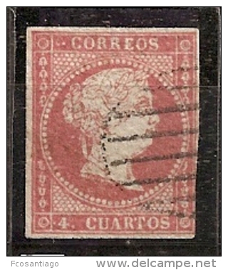 ESPAÑA 1855 - Edifil #44 - VFU - Used Stamps