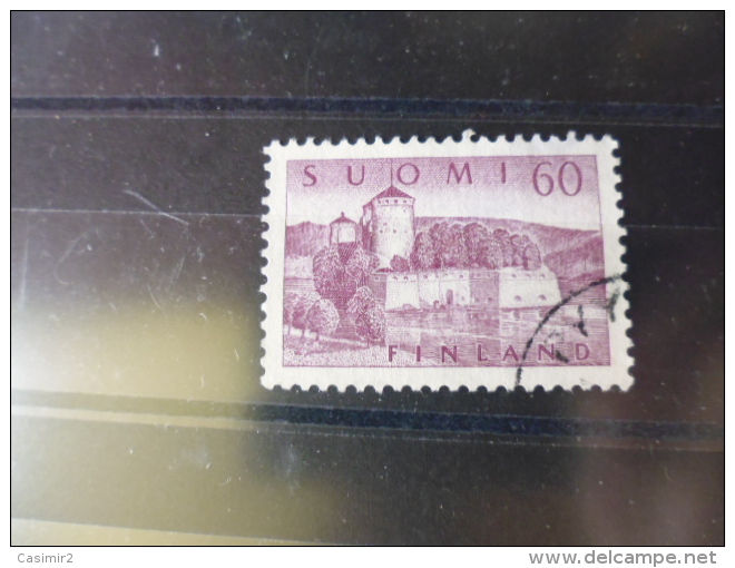 TIMBRE OBLITERE  FINLANDE  YVERT N° 455 - Used Stamps
