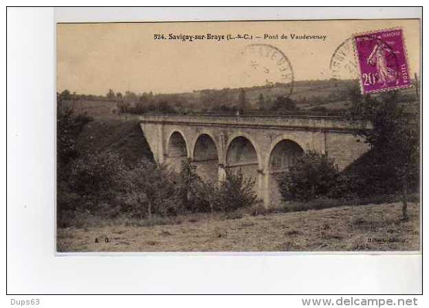 SAVIGNY SUR BRAYE - Pont De Vaudevenay - Très Bon état - Autres & Non Classés