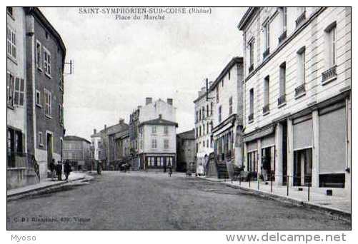 69 ST SYMPHORIEN SUR COISE Place Du Marche - Saint-Symphorien-sur-Coise