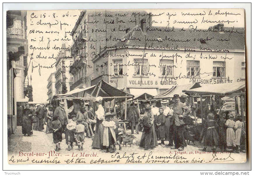 E2292 - Heyst -sur-Mer - Le Marché - Heist