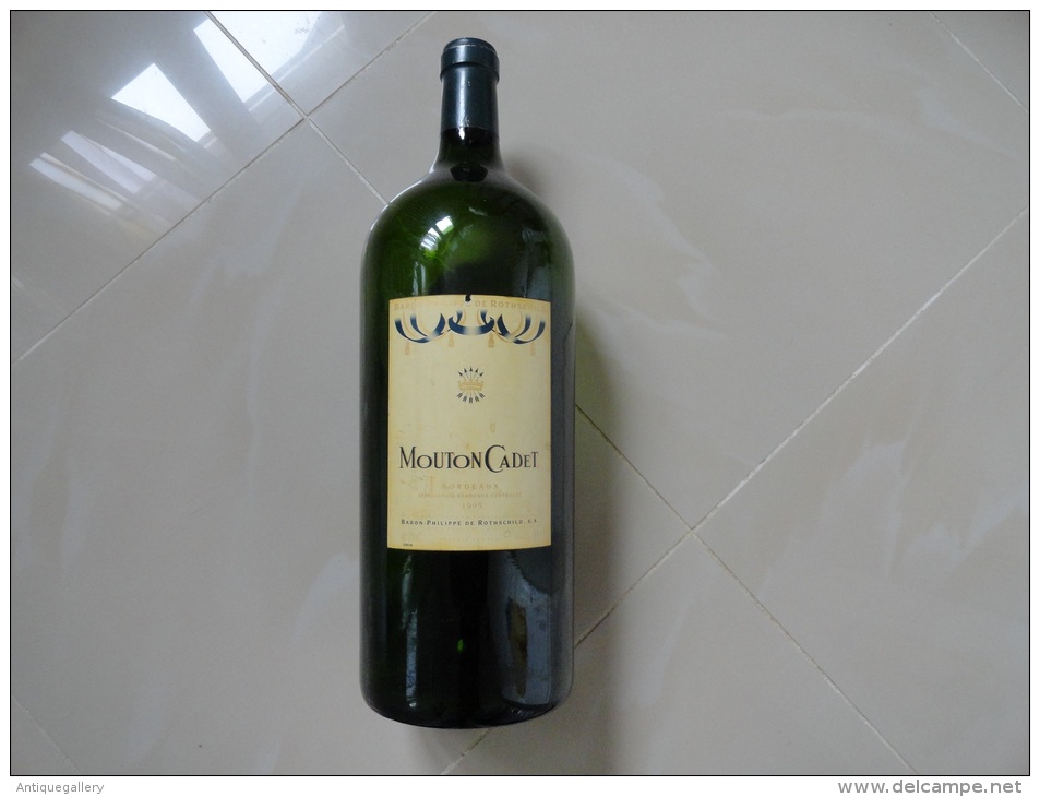 IMPERIALE (6 Litres) BARRON PHILILIPPE DE ROTHSCHILD MOUTON CADET 1995 - Wine